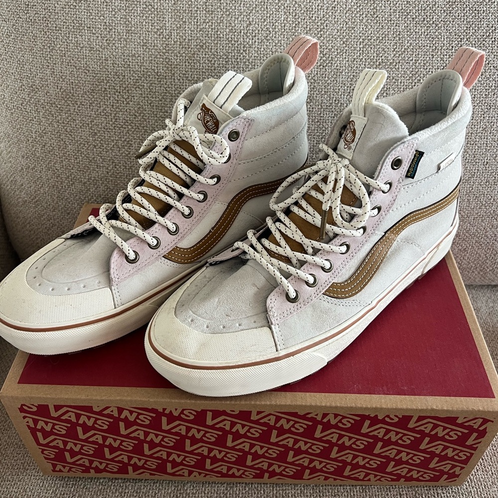 Vans Waterproof Sk8-Hi Mte-2 hightop - Marshmallow/Multi
